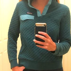 Patagonia cotton quilted sweatshirt